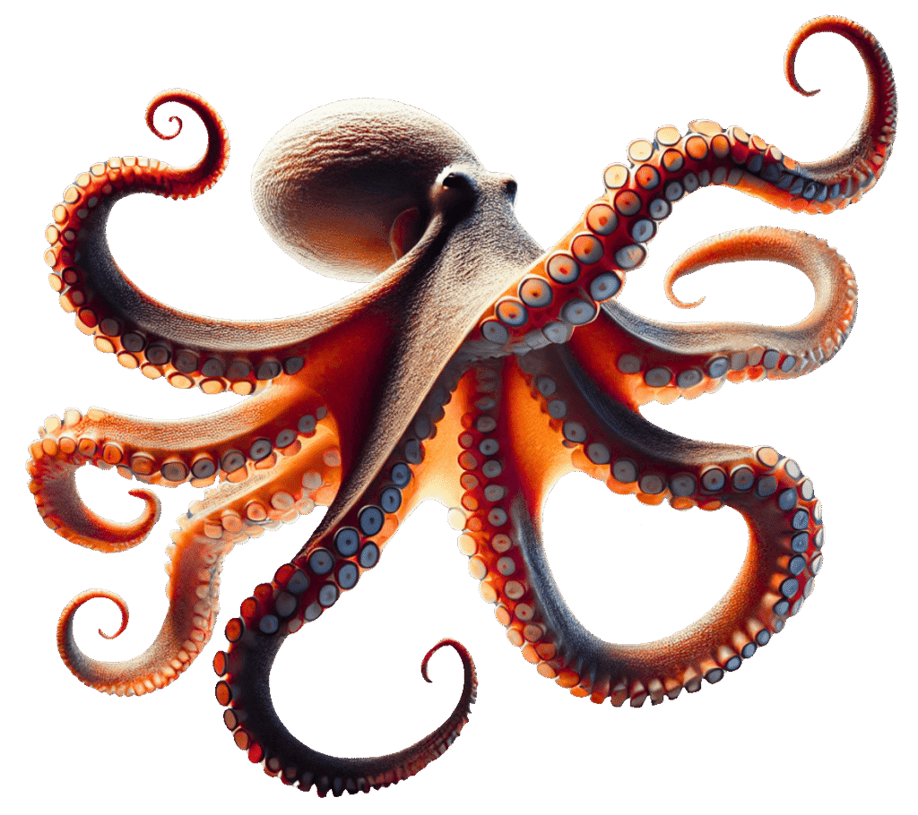 Octopus – Scrum sprint review: review results, collect stakeholder feedback, align product/sprint backlog & release next steps